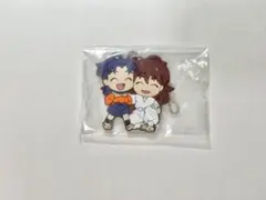 忍たま ラバーキーホルダー 土井半助＆きり丸