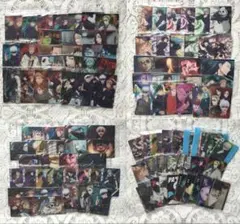 呪術廻戦 ウエハースカード 第1弾・第2弾・第3弾+おまけ 110枚まとめ売り