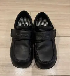 【MOONSTAR】19cm キッズローファー 黒