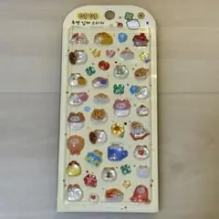 【新品・韓国シール】ハムスター　ドロップドロップ