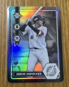 西川史礁【インサート】topps chrome 2025 NPB