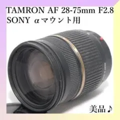 ✨TAMRON 28-75mm SONY αマウント✨ 大口径標準ズーム✨
