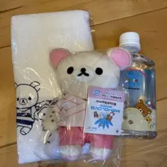 マホロバマインズ三浦　リラックマ ぬいぐるみ・タオル・ボトルセット