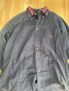 TOMMY HILFIGER 長袖シャツ L ダークグレー