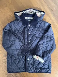 BURBERRY ネイビー キルティングジャケット 130A