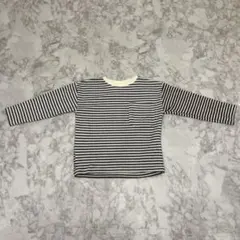 ZARA ストライプ柄ソフトTシャツ