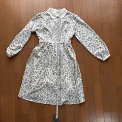 アース ミュージック&エコロジー ワンピース 花柄 長袖 リボン