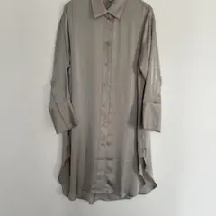 H&M ロングシャツワンピース