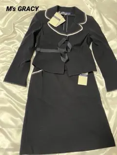 エムズグレイシー　新品　おとな可愛い　ジャケット＆スカート　サイズ38