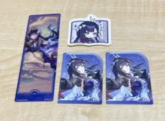 スシローコラボ セイレンス ステッカー クリアしおり ピック
