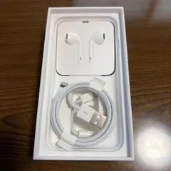 Apple イヤホンとUSBケーブルセット