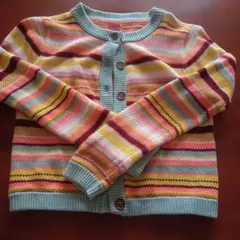 MISSONI ストライプ サマーカーディガン子供用
