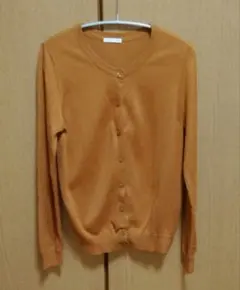 『美品』GU UVカットクルーネックカーディガン