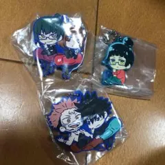 呪術廻戦　キャラばんちょうこう  ラバー　キーホルダー　でふぉラバ　真希　野薔薇