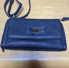 Sanrio サンリオ　マイメロディ　お財布ショルダー　ブラック