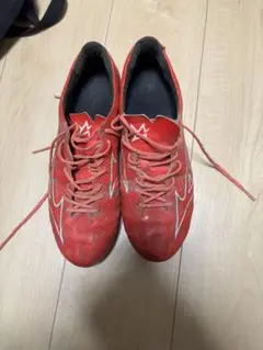 ミズノアルファ エリート 赤 26.5 美品