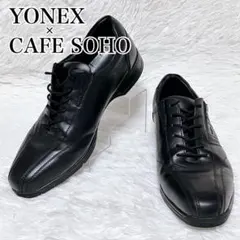 【美品】YONEX CAFE SOHO コラボ コンフォートビジネス シューズのサムネイル