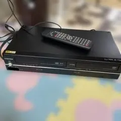 TOSHIBA SD-V800 ビデオ一体型DVDプレーヤー リモコン付 - メルカリ