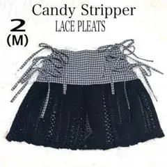 極美品 Candy Stripper LACE PLEATS スカートショーツのサムネイル