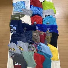 子供服　130 まとめ売り　冬　アウター　トップス　パンツ　パジャマ スリーパー