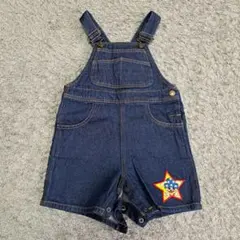 【ENRICO COVERI・エンリココベリ】 デニムオーバーオール ９０センチ