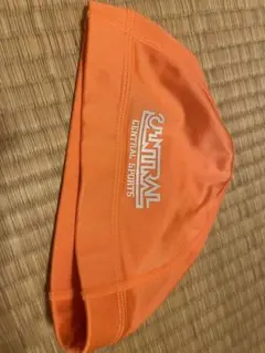 Central Sports 水泳帽 オレンジ Lサイズ
