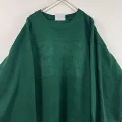 Lee USA製 ロゴトレーナー スウェット 緑 グリーン