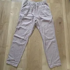 BAYFLOW リネンテーパードパンツ