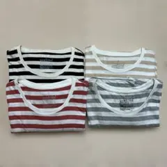 無印良品　ボーダーT (長袖)セット