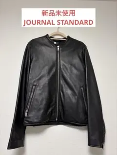 JOURNAL STANDARD シングルライダース レザージャケット ブラック