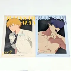 ローソンコラボ チェンソーマン クリアファイル デンジ＆ビーム