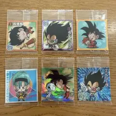 ドラゴンボール　ウエハース　シール　GR SEC 6枚セット　まとめ売り