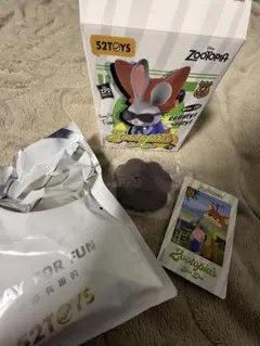 52TOYS ズートピア ベストパートナー　ニック＆ジュディ