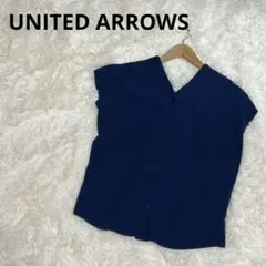 UNITED ARROWS ワッフル カットソー Vネック M151のサムネイル