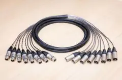 DB25/XLR】8ch マルチケーブル MOGAMI 2932 20cm - メルカリ