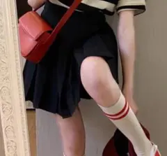 スカート ミニ ボトムス プリーツ ミニ丈 ブラック