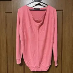PREMIUM by VICKY ピンク 長袖ニット　春　美品のサムネイル