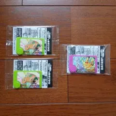 ポケモンフレンダピック 3枚セット　ピカチュウ　カイリュー