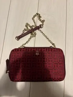 トミー　チェーン　ショルダーバッグ