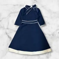 新品タグ付きtoccocloset ボウタイリボンワンピース セレモニー