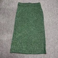 PAGEBOY グリーン タイトスカート