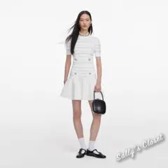 ❤️26新作 新品♡ SelfPortrait 白ニットトップス♡　J55のサムネイル