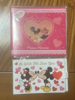 未使用 ミッキー ミニー フォトブック アルバム 2冊セット