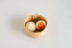 ミニチュア肉まん　樹脂粘土　ミニチュアフード　ハンドメイド