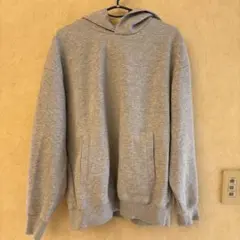 美品　UNIQLO C スウェットオーバーサイズプルパーカー　グレー　Mサイズ