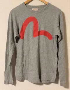 EVISU 長袖Tシャツ グレー 36 メンズSサイズのサムネイル