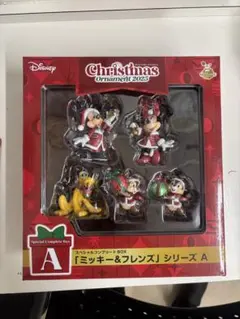 ディズニークリスマスオーナメントくじ2025 A賞　ミッキー&フレンズセット