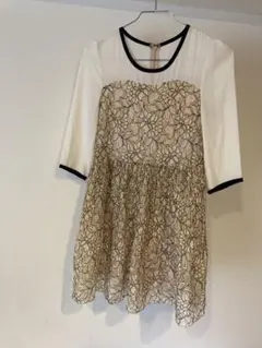 JILLSTUART ワンピース 花柄　パーティー　結婚式　披露宴　サイズM