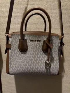 マイケルコース MERCER トップジップ ベルテッド サッチェル スモール