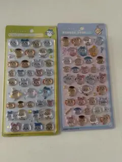 正規品ちいかわ　ニコニコ　ポーズ2セット　ボンボンドロップシール